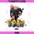Minions Family Portrait PNG, Minions Cute PNG