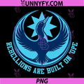 Rebellions Are Built On Hope Emblem PNG, Rebel Phoenix Symbol PNG