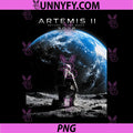 Mission to The Moon Astronaut Artemis 2026 PNG, Rocket Artemis 2 PNG