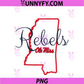 Mississippi Ole Miss PNG, Rebels State Officially Licensed PNG