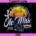 Mississippi Ole Miss PNG, Rebels Fiesta Bowl 2026 CFP Semifinal PNG