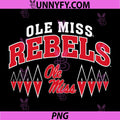 Mississippi Ole Miss Rebels PNG, Split Navy Officially Licensed PNG