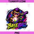 Monkey PNG, Funny Animals Baseball Ice Cream Drip Cool PNG