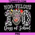 Moo-Velous 100 Days of School PNG, 100th Day of School PNG