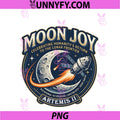 Moon Joy Artemis II PNG, Lunar Mission PNG