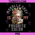 Morally Grey is My Favorite Color PNG, Morally Grey Book Lover PNG