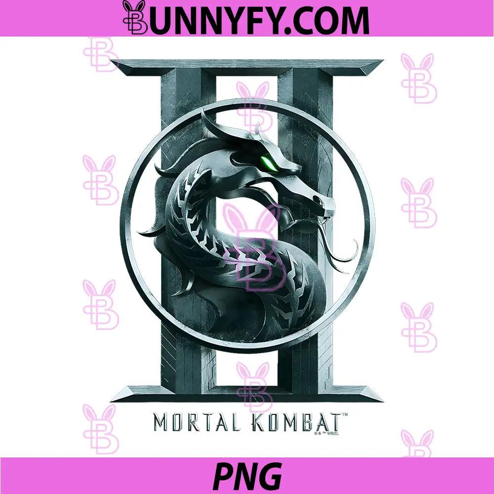 Mortal Kombat 2 Big Seal Logo PNG