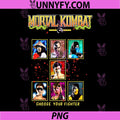 Mortal Kombat Choose Your Fighter PNG, Arcade Screen Video Game PNG
