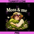 Moss & Me PNG, Plant Parent Cottagecore Graphic PNG
