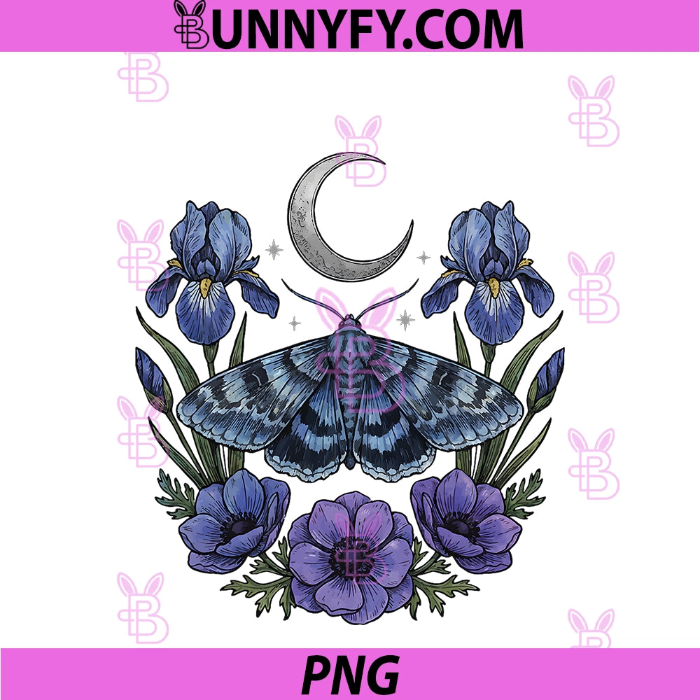 Moth Goblincore PNG, Aesthetic Cottagecore PNG