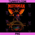 Mothman Cryptid Horror Illustration PNG, Dark Vintage Monster PNG