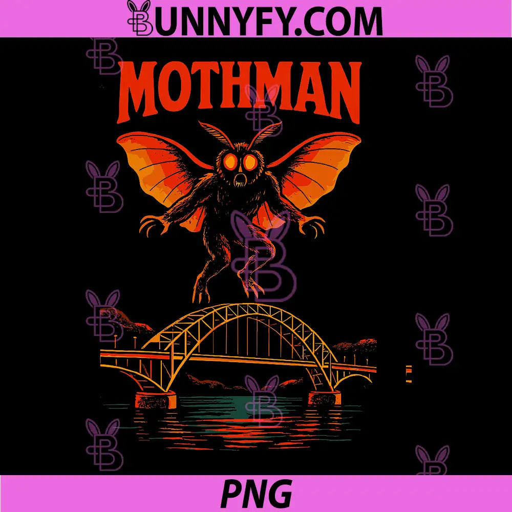 Mothman Cryptid Horror Illustration PNG, Dark Vintage Monster PNG