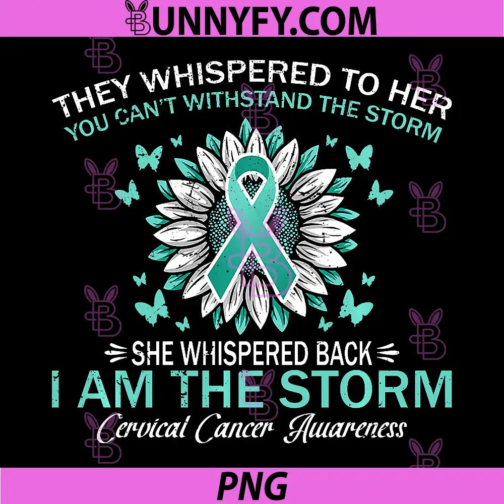 Motivation Cervical PNG, Cancer Awareness PNG, Support Teal Ribbon PNG