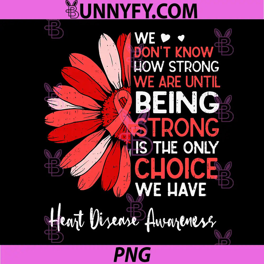 Motivational Heart Health PNG, Sunflower Heart Disease Awareness PNG