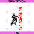Motocross Dad US Flag PNG, Moto Dad Of A Motocross Rider Father PNG
