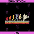 Motorcycle Evolution Of Human PNG, Vintage Biker Motorcyclist PNG