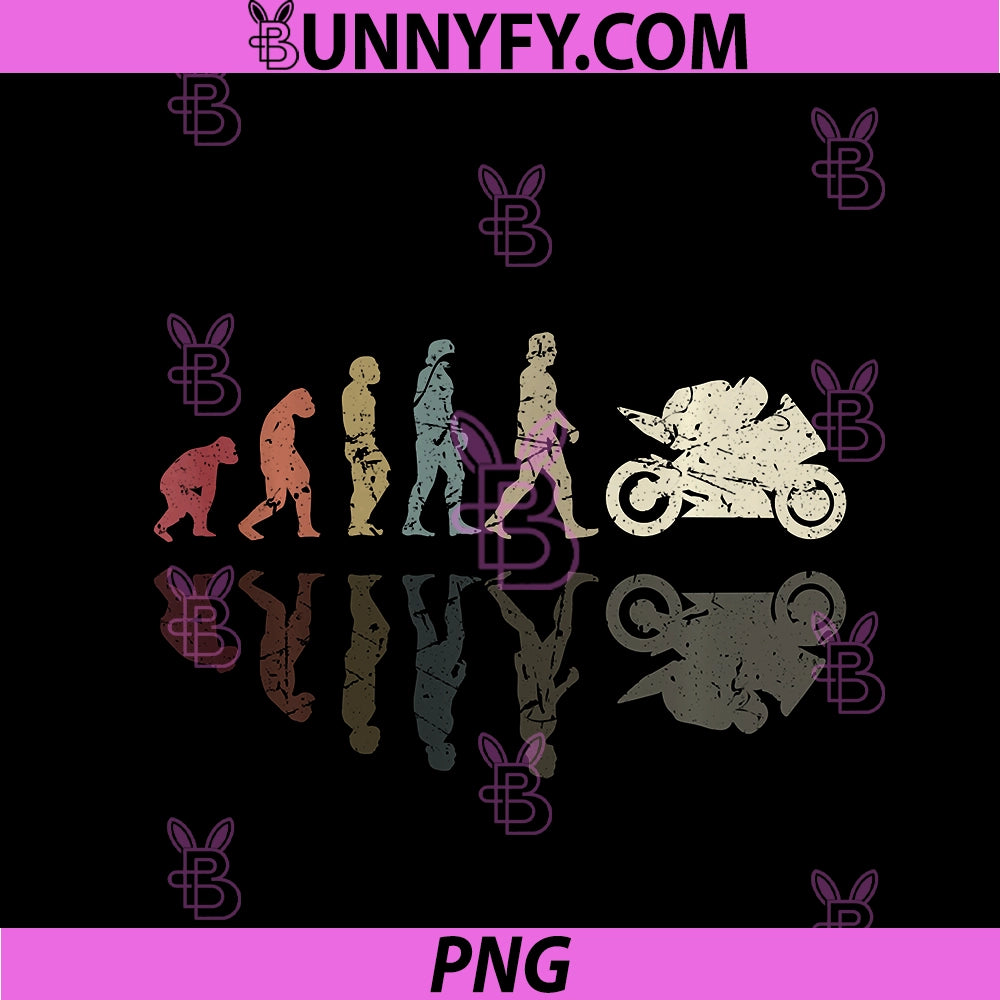 Motorcycle Evolution PNG, Vintage Shadow Biker Motorcyclist PNG