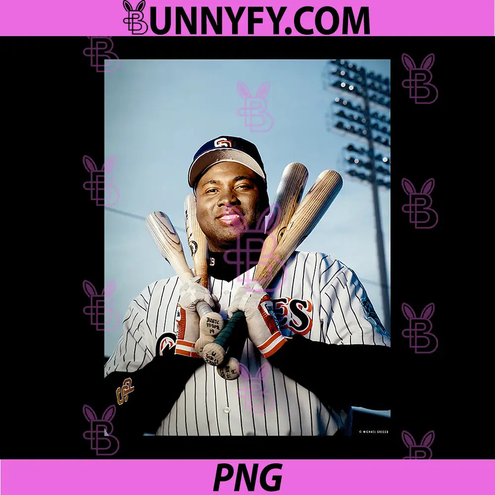 Mr Padres Tony Gwynn Fielder PNG, San Diego by Michael Grecco PNG