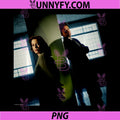 Mulder & Scully X Duchovny & Anderson PNG, Michael Grecco File Performance PNG