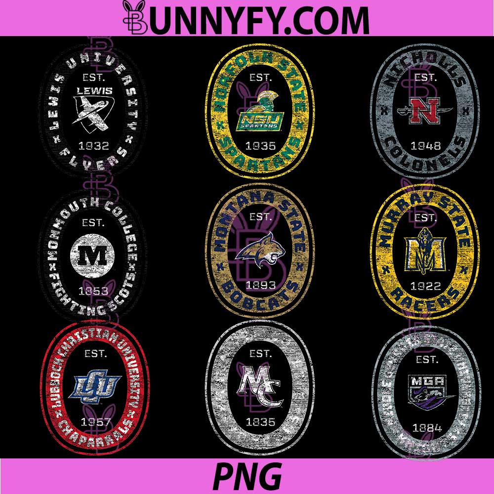 Murray State University PNG, Bundle Racers Retro Crest Seal PNG Bundle
