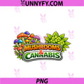 Mushrooms And Cannabis PNG, Marijuana MJ Weed 420 Blunt PNG