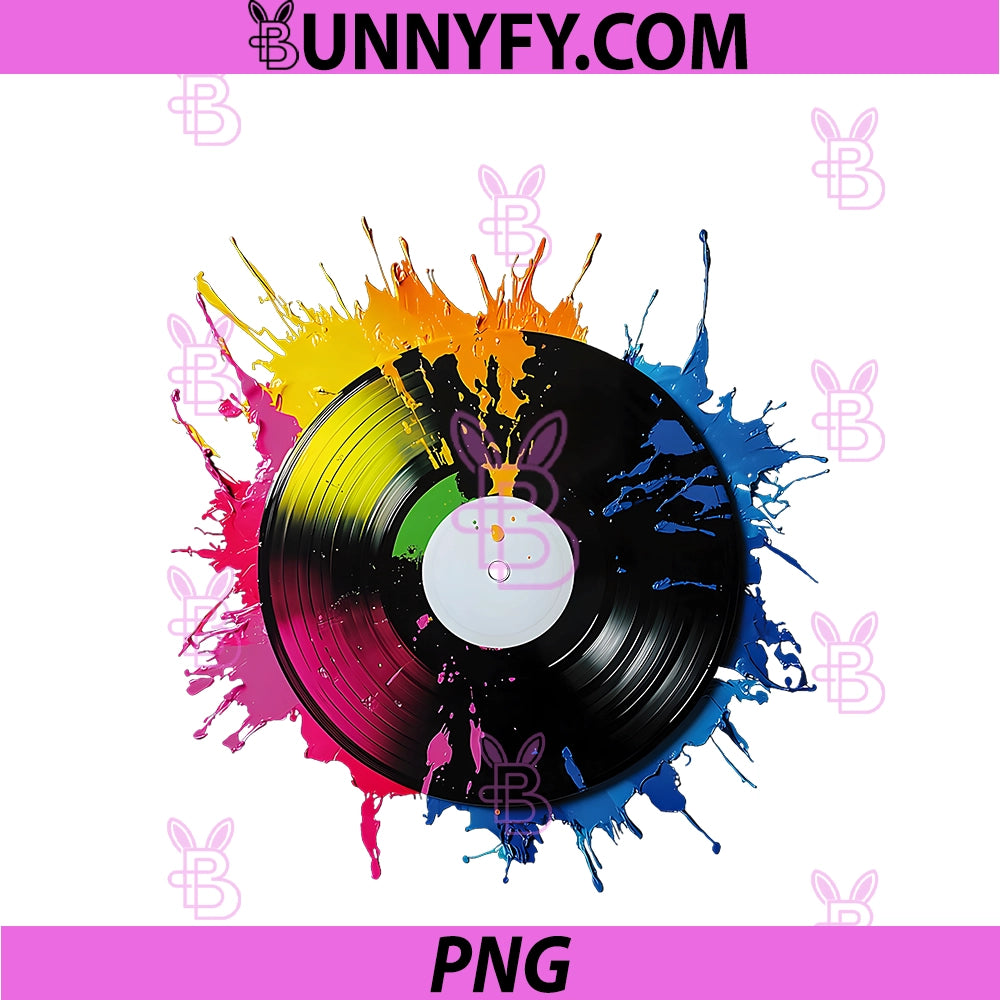 Music Lover DJ Turntable Retro PNG, Vintage Vinyl Record Player PNG