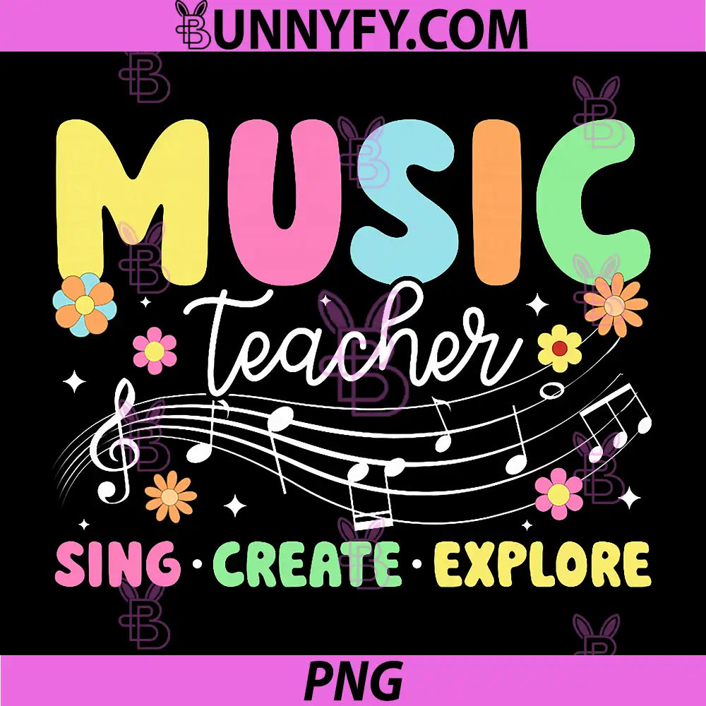 Music Teacher Sing Create PNG, Explore Music Teaching PNG