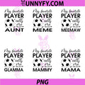 My Favorite Player Calls Me PNG Bundle, Meme Soccer Player PNG