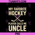 My Favorite Hockey PNG, Player Calls Me Uncle PNG