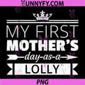 My First Mothers Day As Lolly PNG, Grandma Vintage PNG