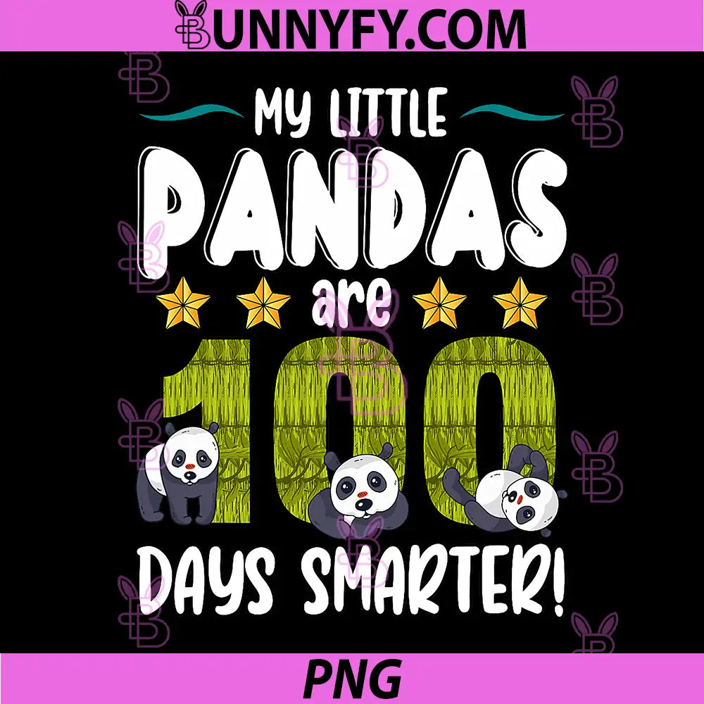 My Little Pandas Are 100 Days Smarter PNG, Teacher Student PNG