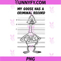 My cat Has a Criminal Record PNG, Funny cat Honking Meme PNG