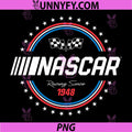 NASCAR Circle Stars PNG, Racing Since 1948 PNG
