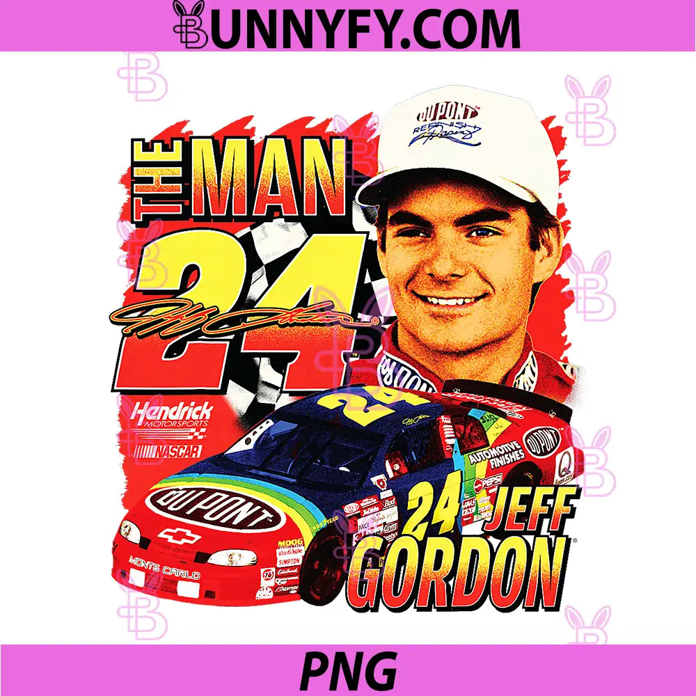 NASCAR Jeff Gordon PNG, 24 Historical Drivers PNG