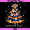 NBA New York Knicks Christmas PNG, X-Mas Tree PNG