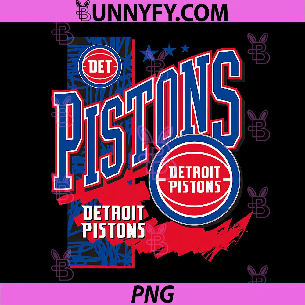 NBA Official PNG, Detroit Pistons Barred Player PNG