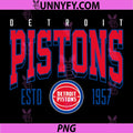 NBA Official PNG, Detroit Pistons Battle Tested PNG