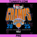 NBA Official Emirates Cup 2025 PNG, Champs New York Knicks PNG