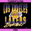 NBA Official PNG, Los Angeles Lakers Fade Out PNG