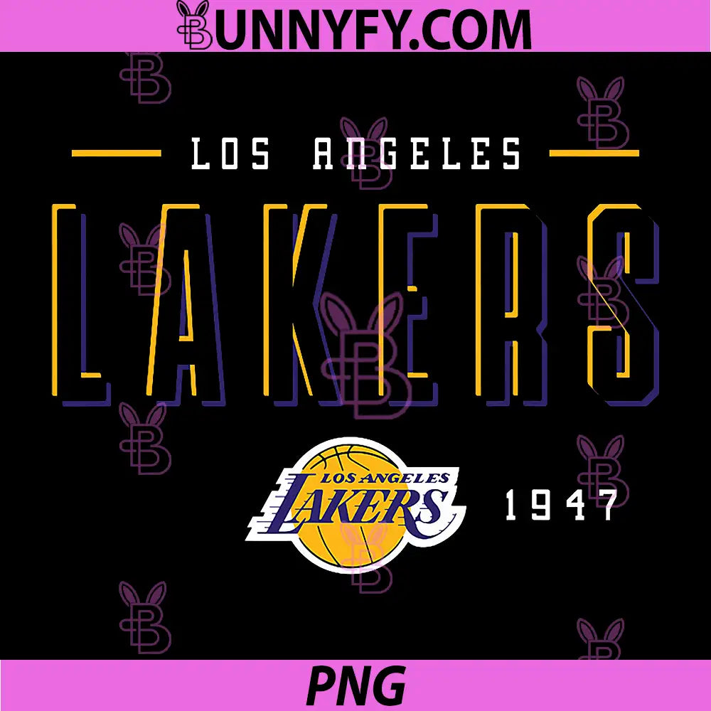 NBA Official PNG, Los Angeles Lakers Negative Space PNG
