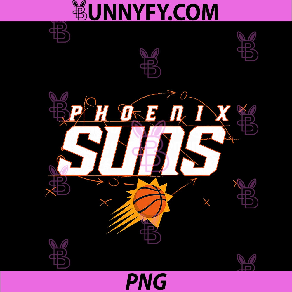 NBA Phoenix PNG, Suns Playbook Logo PNG