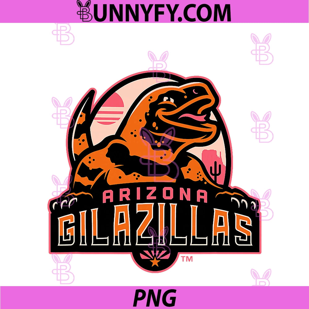 NLL UnBOXed Arizona Gilazillas PNG, Primary Logo PNG
