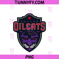 NLL UnBOXed Dallas PNG, OilCats Primary Logo PNG