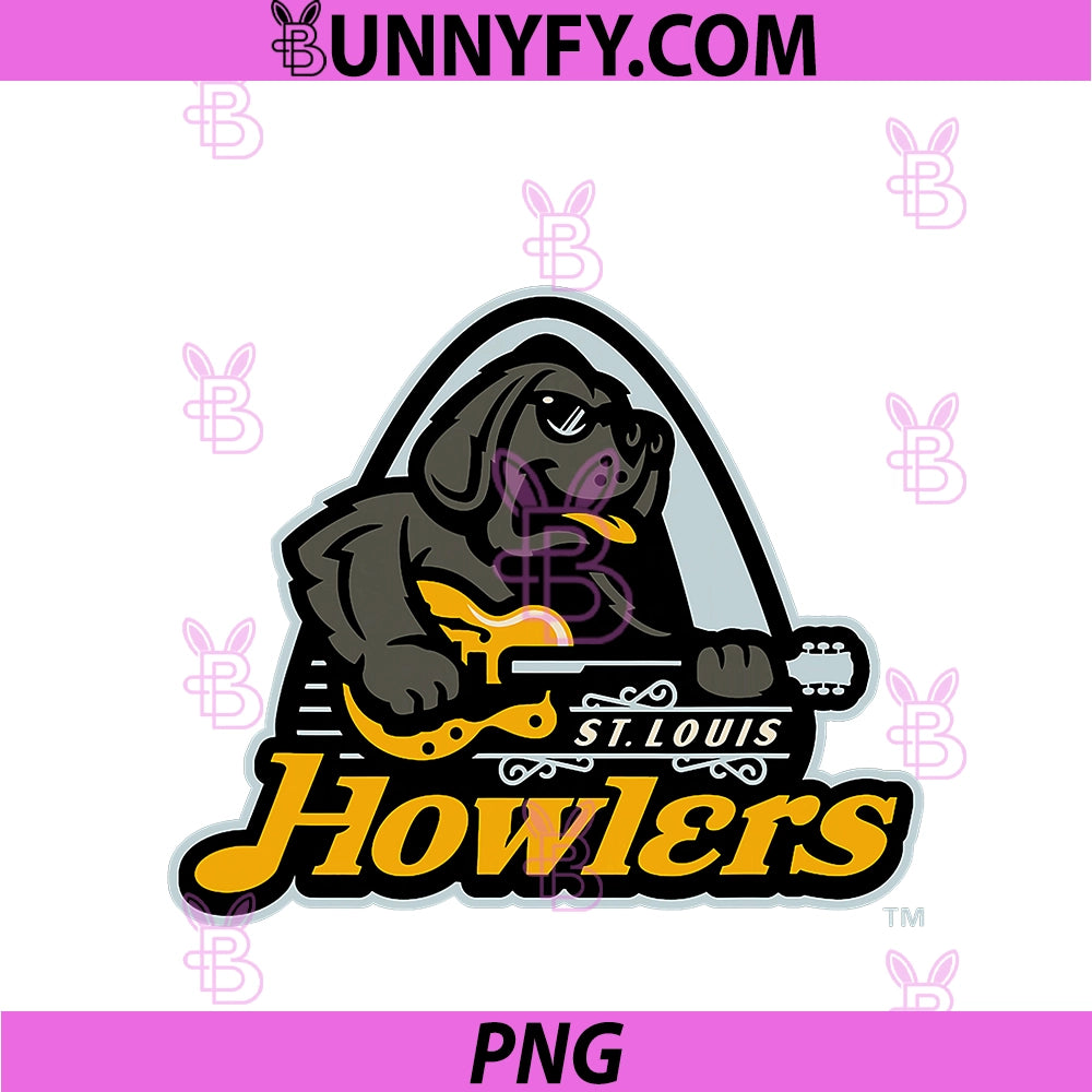 NLL UnBOXed St. Louis PNG, Howlers Primary Logo PNG