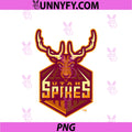 NLL UnBOXed Utah Spikes PNG, Primary Logo PNG