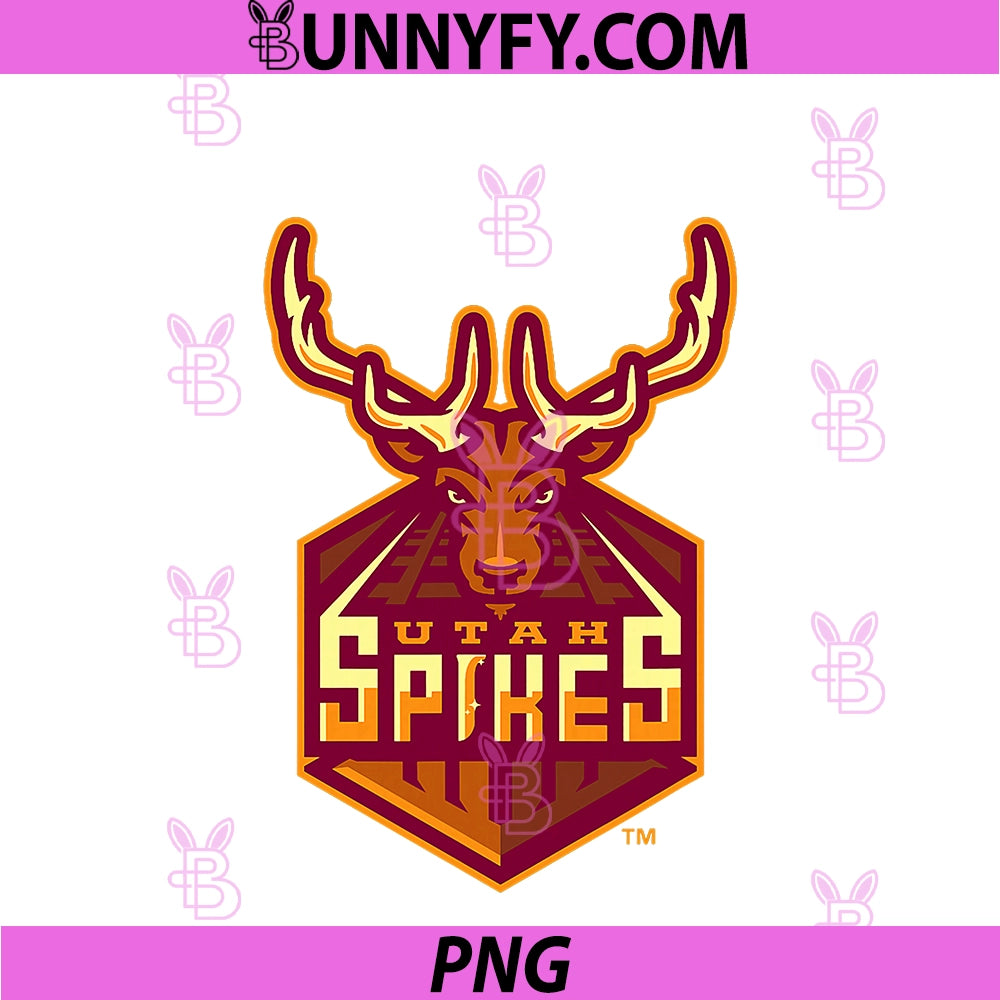 NLL UnBOXed Utah Spikes PNG, Primary Logo PNG