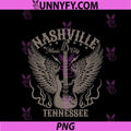 Nashville Tennessee PNG, Guitar Country Music City PNG