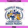Nashville Writer PNG, Dedicated Boxer Parent Companion PNG