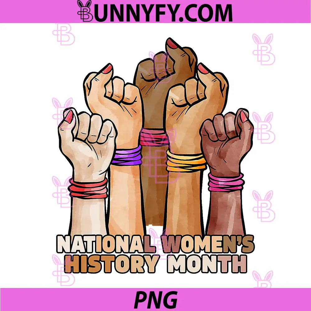 National Womens History PNG, Month for Womens History Month PNG