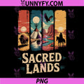 Sacred Lands Native Landscape PNG, Indigenous Heritage Nature Art PNG